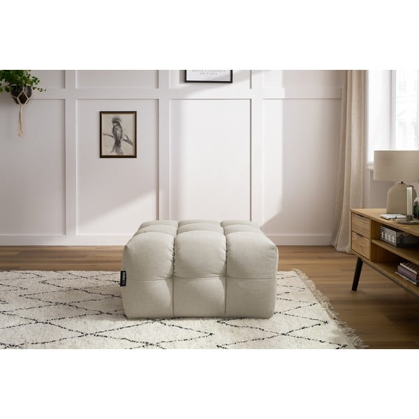 Бежова табуретка за крака Cloud - Bobochic Paris-image-1