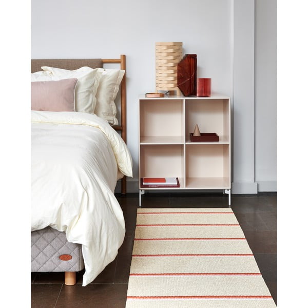 Пътека за открито и закрито в тухлен и кремав цвят 70x180 cm Olle Brick Cream – Pappelina-image-2