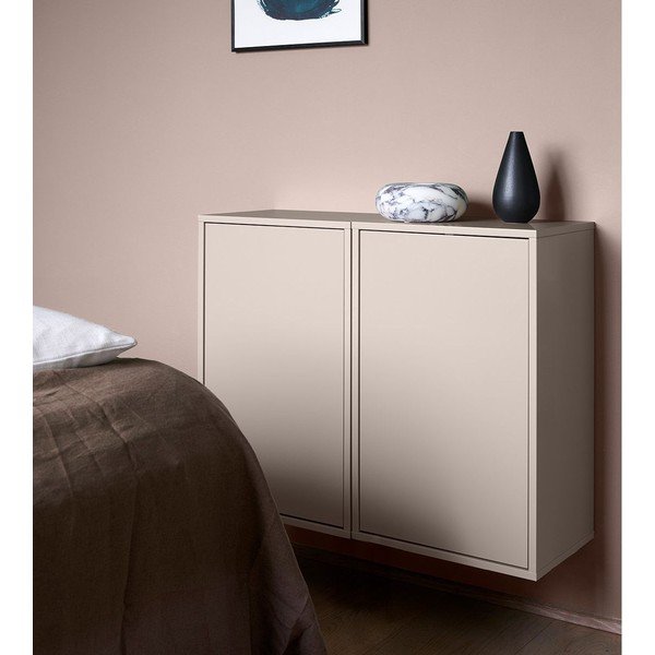 Светлосив стенен кош за пране Laundry Box – ReCollector-image-1