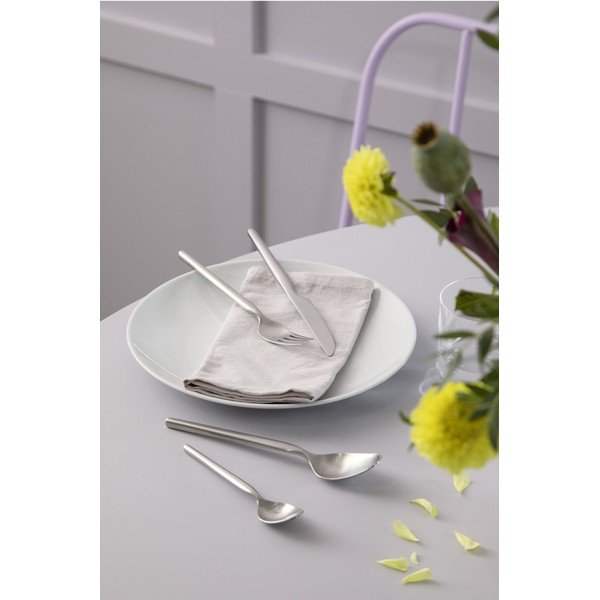 Прибори за хранене от неръждаема стомана в сребрист цвят 16 бр. Dorotea – Gense-image-3