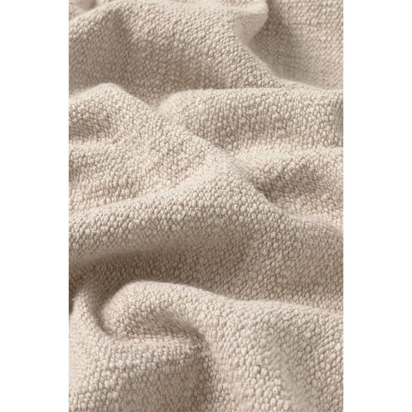 Кремаво памучно одеяло 130x180 cm Handloom – Lorena Canals-image-3