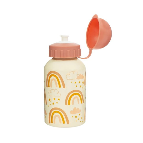 Оранжево и розово бебешко шише за пиене , 250 мл Earth Rainbow - Sass & Belle-image-1