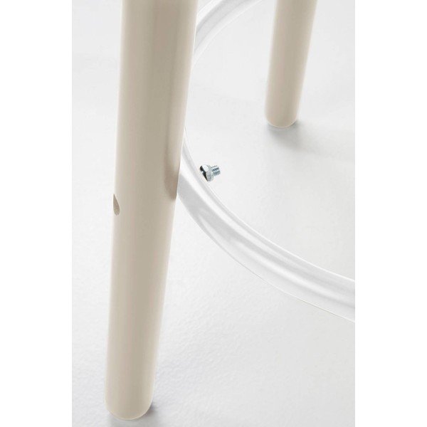 Сив бар стол от масивен бор (височина на седалката 65 cm) Kinna – Jotex-image-2