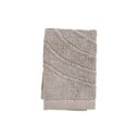 Сиво-бежова памучна кърпа от тери 30x30 cm Time – Zone