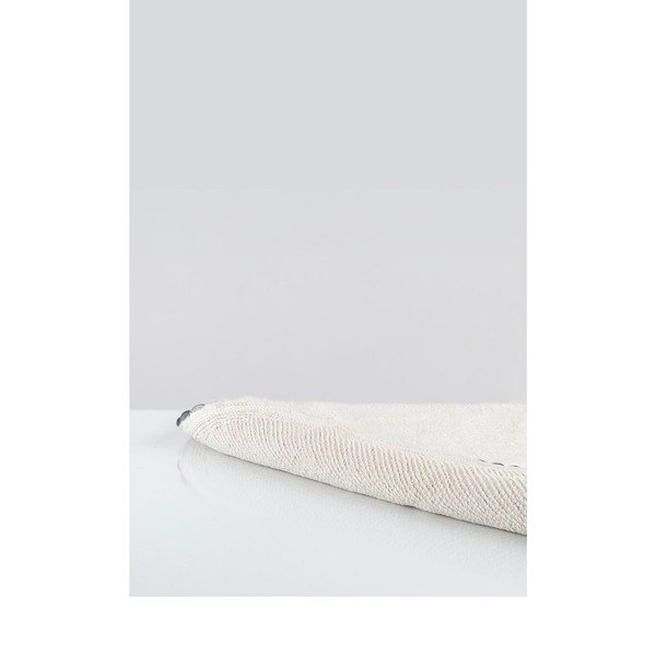 Кремава памучна постелка за баня Irya Home Collection , ø 90 cm Ronan - Foutastic-image-2