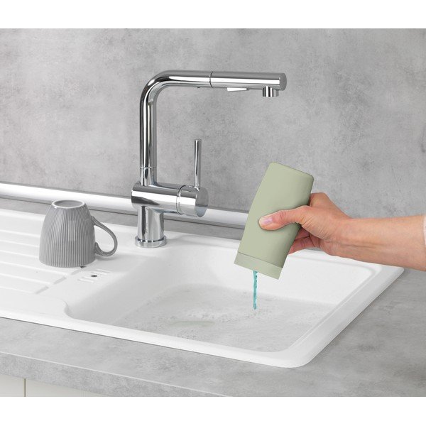 Зелен силиконов дозатор за сапун Easy Squeez-e - Wenko-image-1