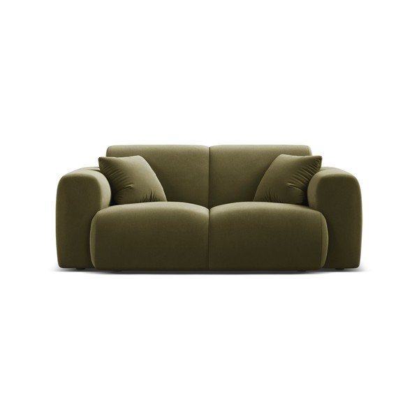Кадифен диван в цвят каки 170 cm Molino – Micadoni -image-2