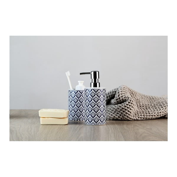Син керамичен дозатор за сапун Lorca - Wenko-image-4