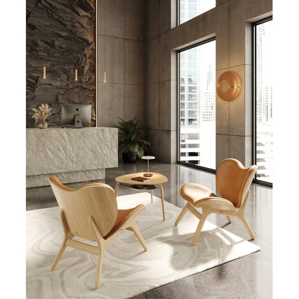 Таванна лампа с дървен абажур ø 49 cm Clava Up - UMAGE-image-3