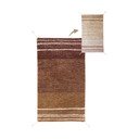 Памучен килим в тухлен цвят 80x140 cm Twin Toffee – Lorena Canals