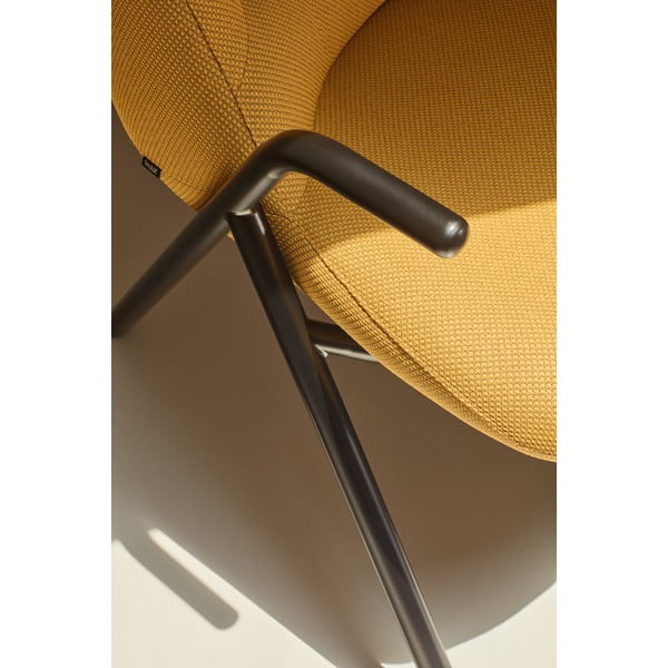 Жълт фотьойл , височина 90 cm Dins - Teulat-image-1