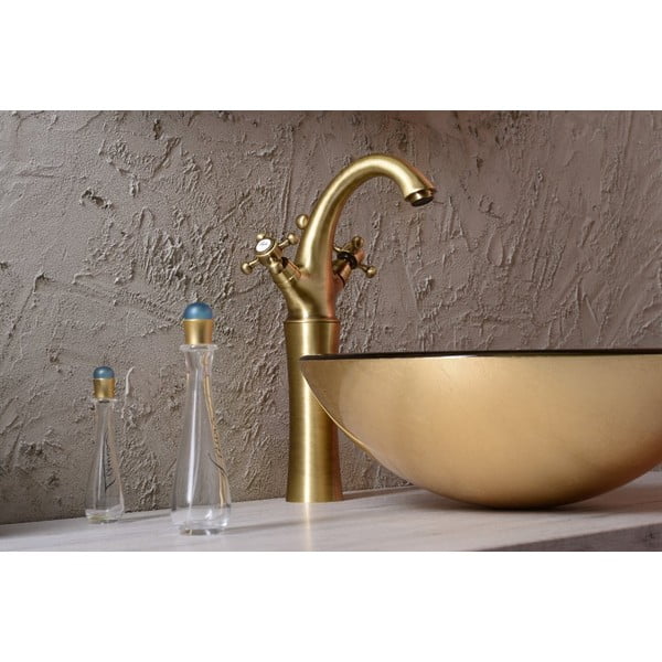 Стояща батерия за мивка в бронзов цвят Antea – Sapho-image-1