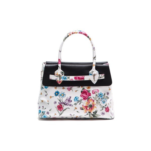 Kožená kabelka Anna Luchini 905 Nero