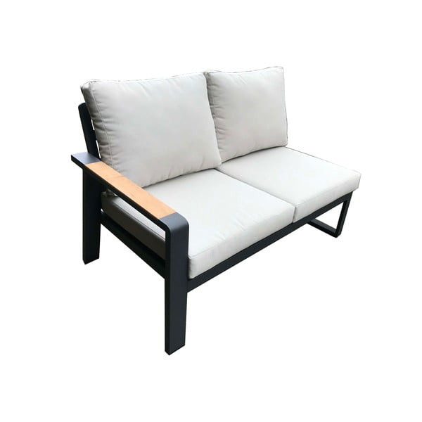 Сив алуминиев градински комплект за отдих за 5 души Rotterdam – Rojaplast-image-4