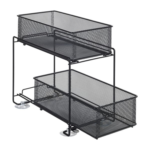 Черен кухненски органайзер Gioma - Wenko-image-4