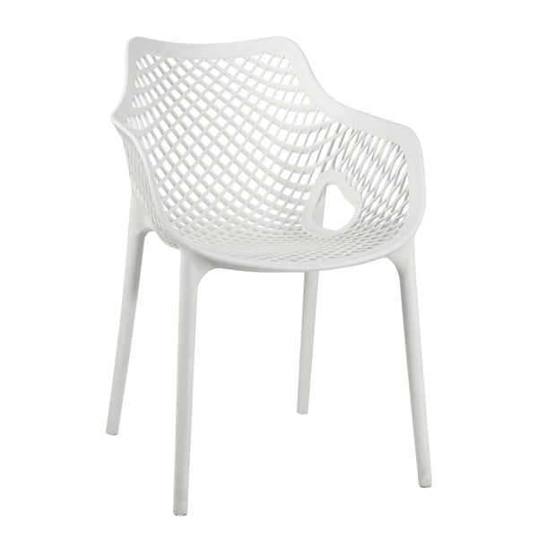 Bílá židle Ixia Hellena