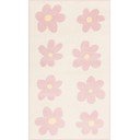 Детски килим в цвят слонова кост и розово 160x230 cm Dazzy Rose – FD