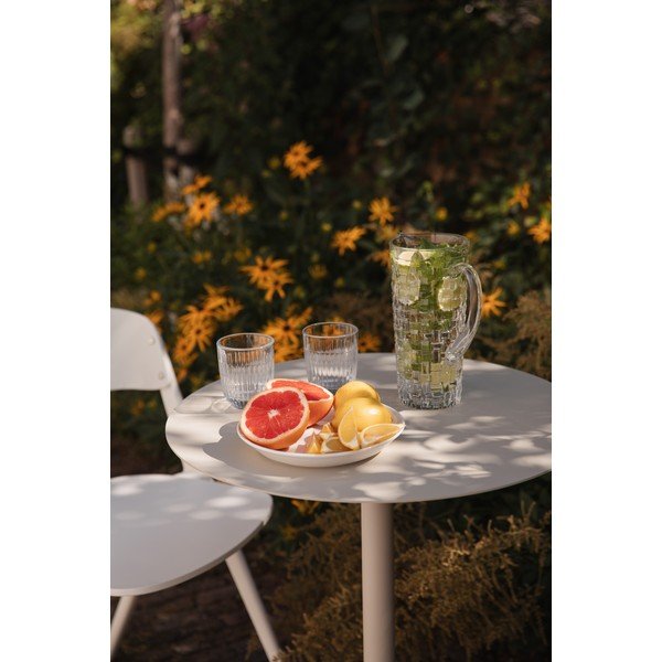 Стоманена кръгла бар маса ø 57 cm Snow – Zuiver-image-1