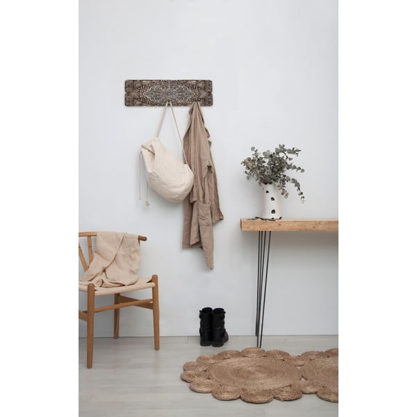 Закачалка за стена от борова дървесина Tierra Bella Mandala, 50 x 20 cm - Surdic-image-1