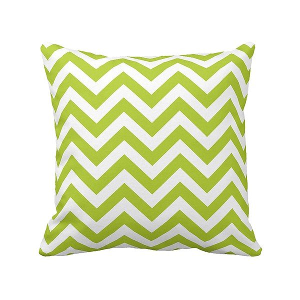 Polštář Green Chevron
