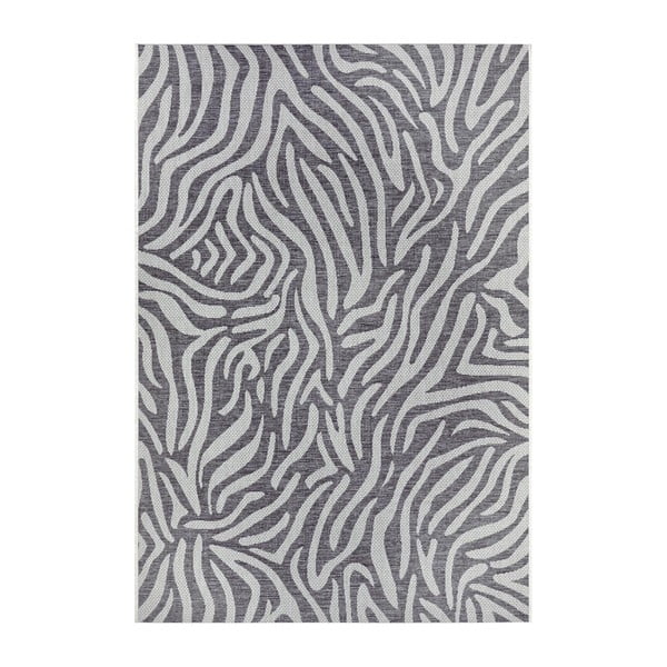 Сив и бежов килим на открито , 200 x 290 cm Cebra - NORTHRUGS