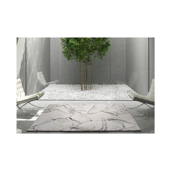 Сив килим Sherpa Grey, 120 x 170 cm - Universal