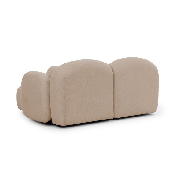 Светлокафяв ъглов диван от букле (десен ъгъл) Orbit – Ropez-image-3