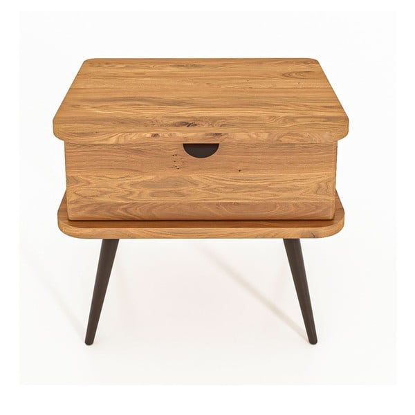 Нощно шкафче от дъбова дървесина в естествен цвят Kula - The Beds-image-2