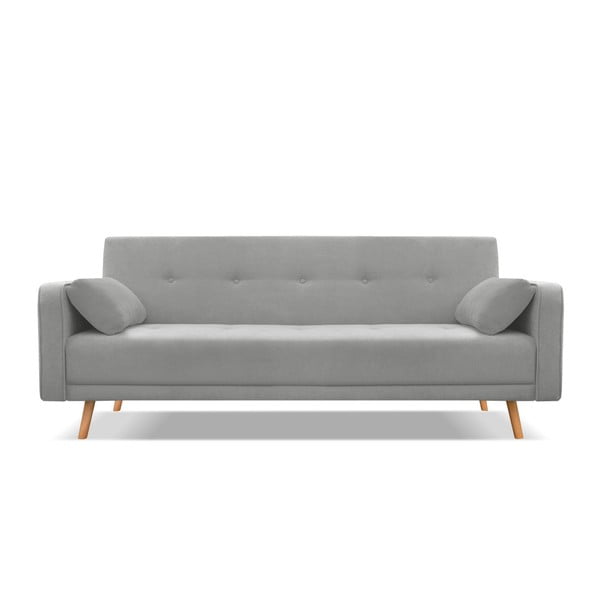 Tmavě šedá rozkládací pohovka Cosmopolitan Design Stuttgart, 212 cm