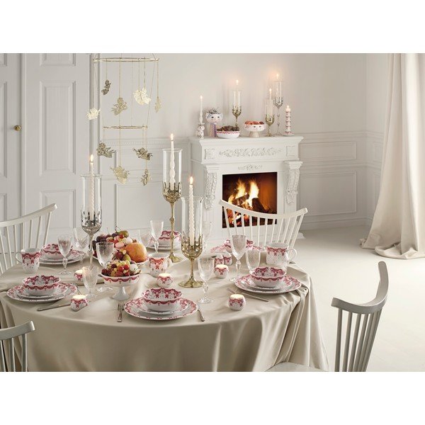 Свещ с коледен мотив, време на горене 56 h Guirlande - Kähler Design-image-2