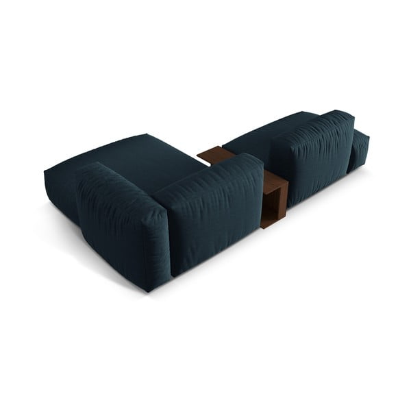 Тъмносин модулен ъглов диван (десен ъгъл) Martina – Micadoni Home-image-3