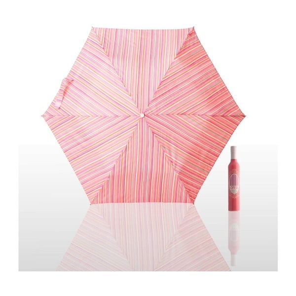 Skládací deštník Pattern, růžový
