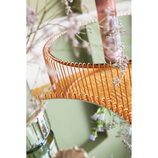 Кръгли масички за кафе в комплект 2 бр. в меден цвят ø 69,5 cm Wire Big – Kare Design-image-2