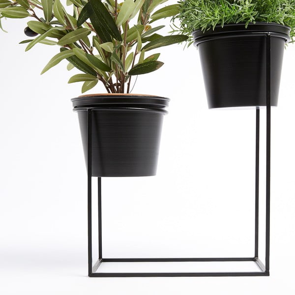 Stojan na 2 květináče La Forma Hayworth, 23 x 11,5 cm-image-2