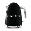 Черна електрическа кана от неръждаема стомана 1,7 l Retro Style – SMEG