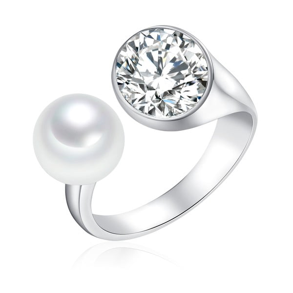Perlový prsten Pearls Of London South Sea, vel. 52