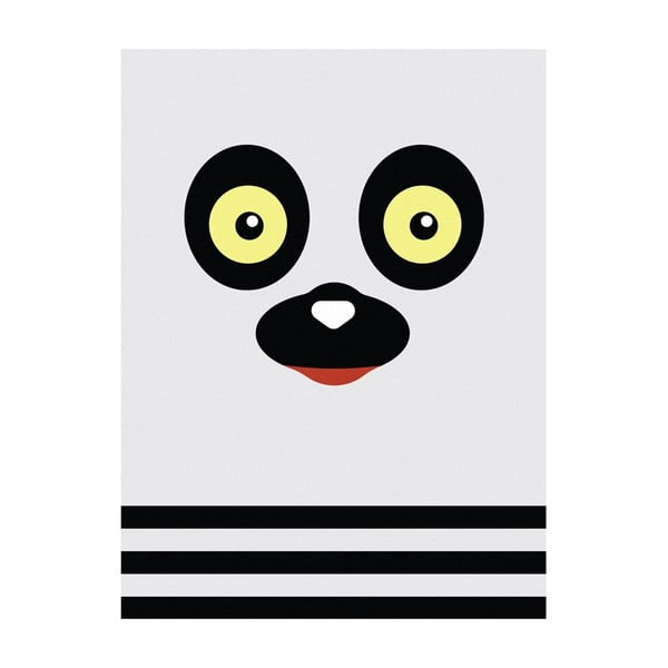 Plakát Lemur, A3-image-1