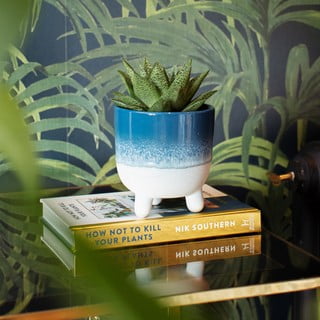 Синя саксия за цветя Bohemian Home , ø 11,7 cm Mojave - Sass & Belle