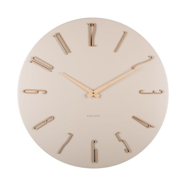 Стенен часовник ø 60 cm Esmerado  – Karlsson