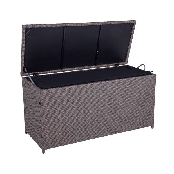 Кафява градинска кутия за съхранение Patras – Garden Pleasure-image-1