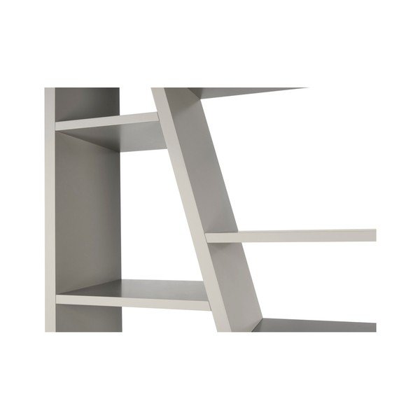 Сив шкаф за книги 190x195 cm Delta - TemaHome-image-4