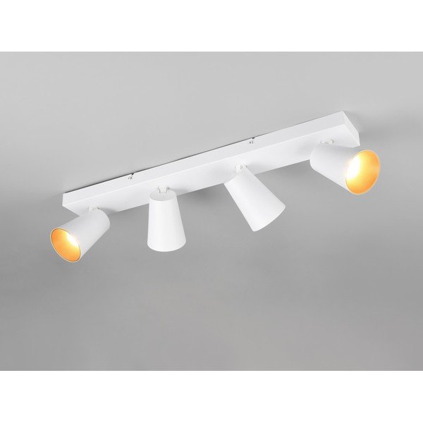 Бял прожектор ø 8 cm Sharp – Trio-image-1