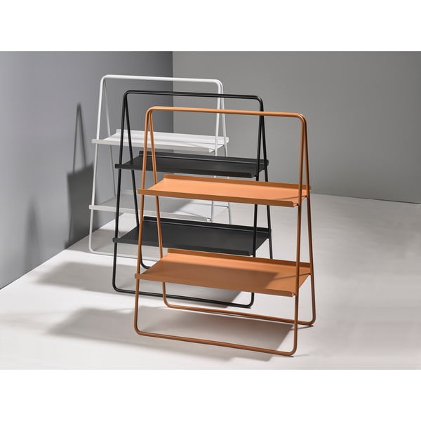 Сива стоманена стояща етажерка Soft Grey A-Table - Zone-image-3