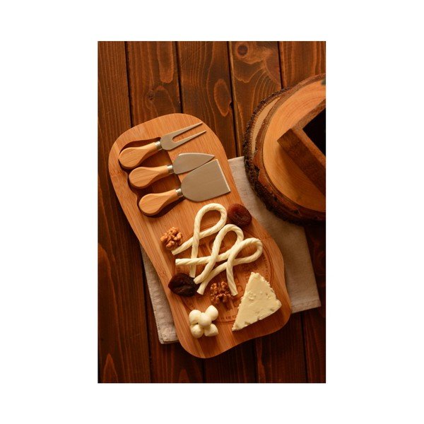 Комплект поднос за сирене и прибори за хранене Hume - Bambum-image-2