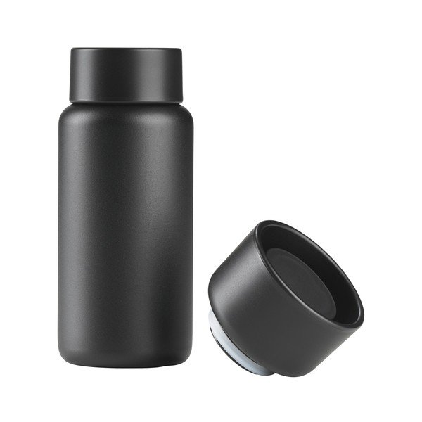 Черна термочаша от неръждаема стомана 400 ml Singles – Zone