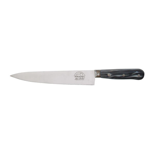 Černý nůž s akrylovou rukojetí Jean Dubost Chef