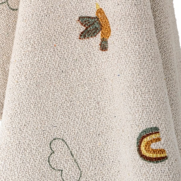 Бяло бебешко одеяло 80x100 cm Agnes – Bloomingville Mini-image-3