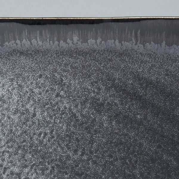 Тъмносиня керамична чиния , 33 x 19 cm Matt - MIJ-image-3