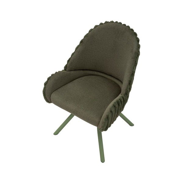 Зелени тапицирани трапезни столове в комплект с подлакътници 2 бр. Stockholm – Mauro Ferretti-image-3