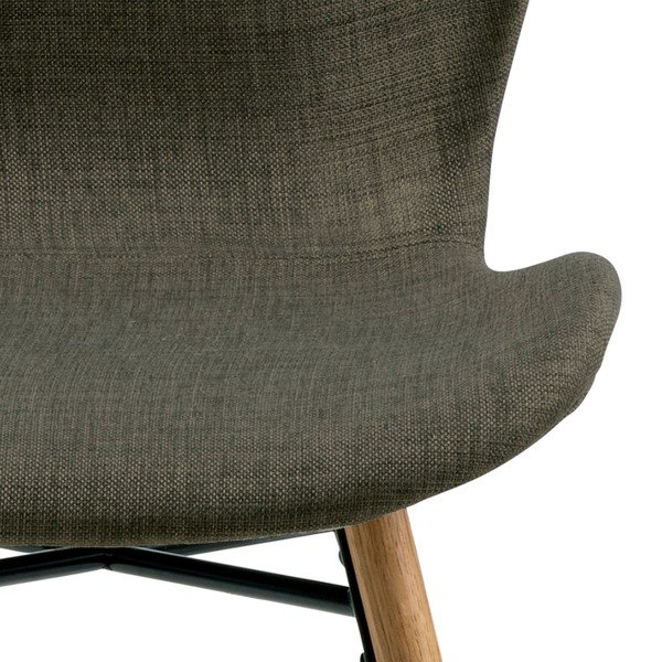 Зелени тапицирани трапезни столове в комплект 2 бр. Batilda – Actona-image-2